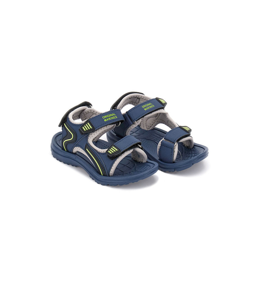 Bambino - Sandalo con triplo velcro