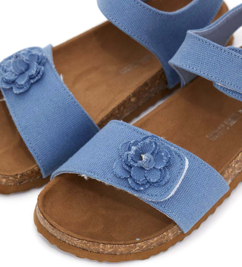 Bambina - Sandalo con doppio velcro