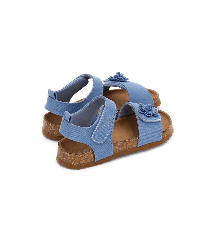 Bambina - Sandalo con doppio velcro