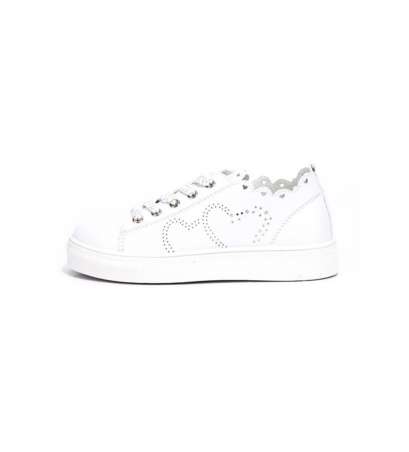 Girl - Faux leather shoe with zip