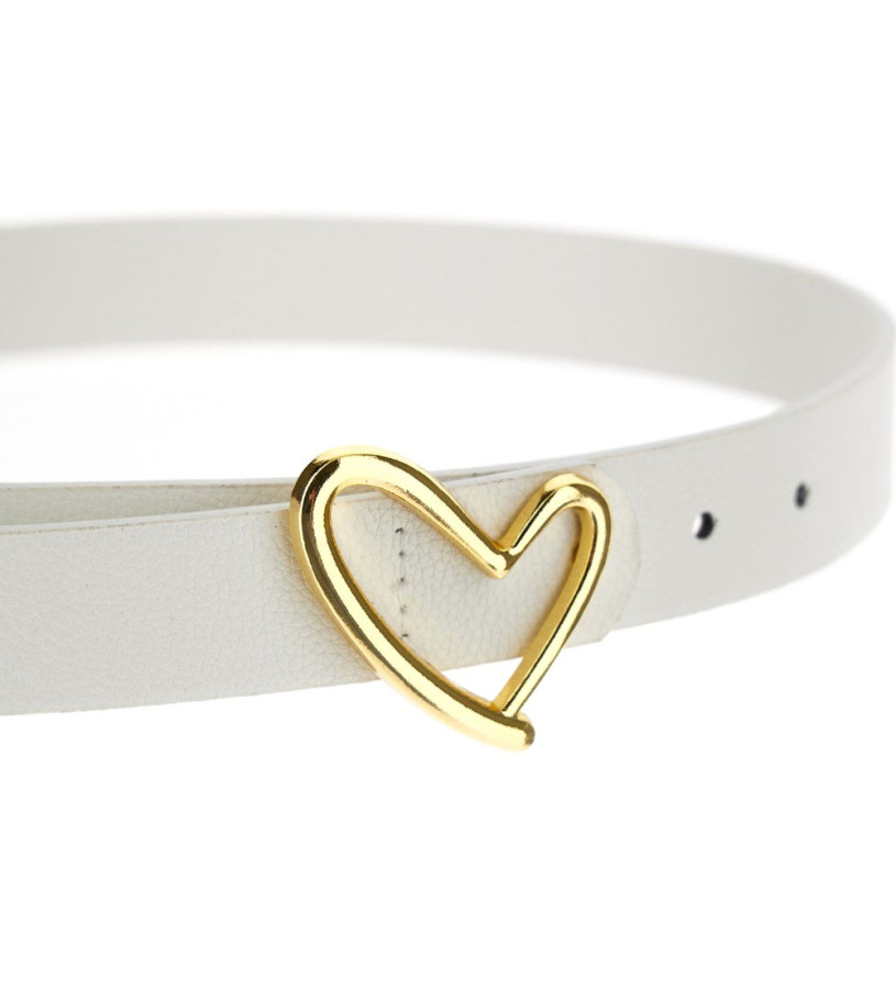 Girl - Belt with heart buckle