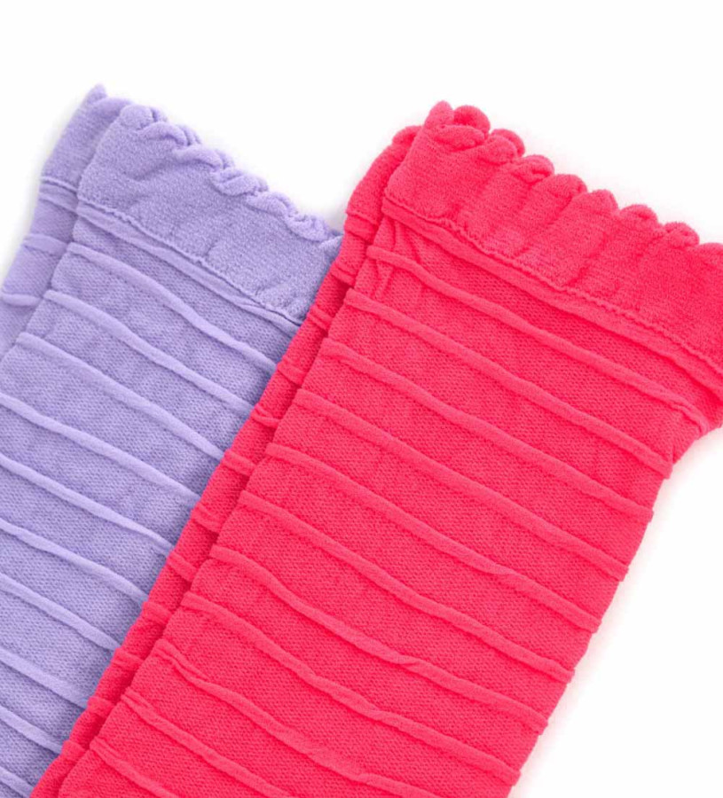 Girl - Bi-pack Microfiber Socks