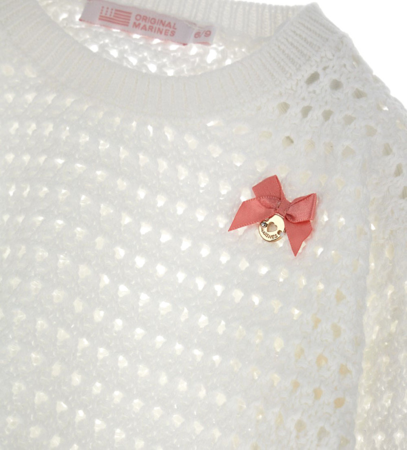 Newborn - Pullover with bow